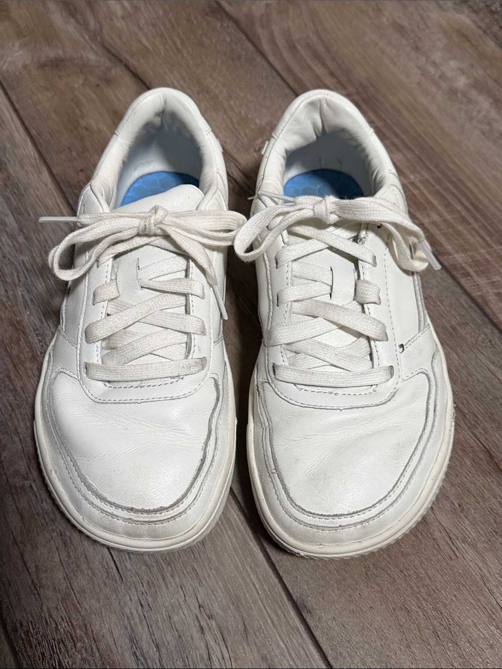 Flux Women's White Leather Sneakers